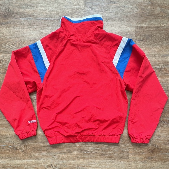 Vintage Fila x Snipes Women’s Full Zip Red Jacket Logo Pockets Size - L - Picture 7 of 12